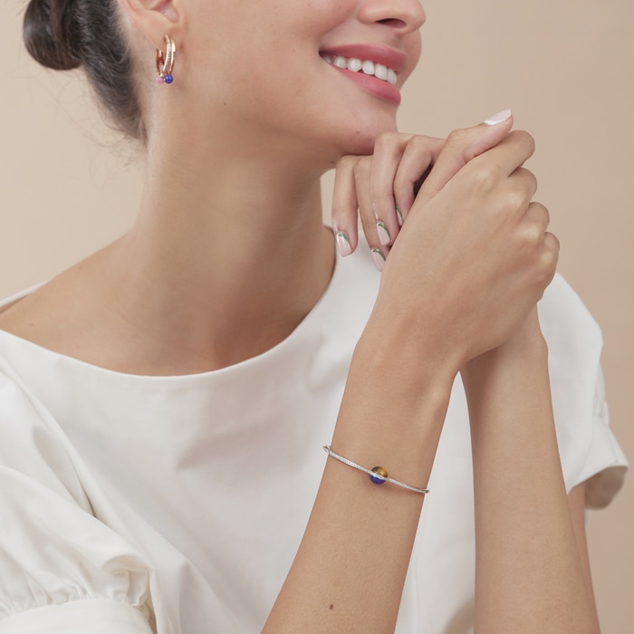 18K白色黄金 手鐲 | 周生生珠寶 | 91456K - 3