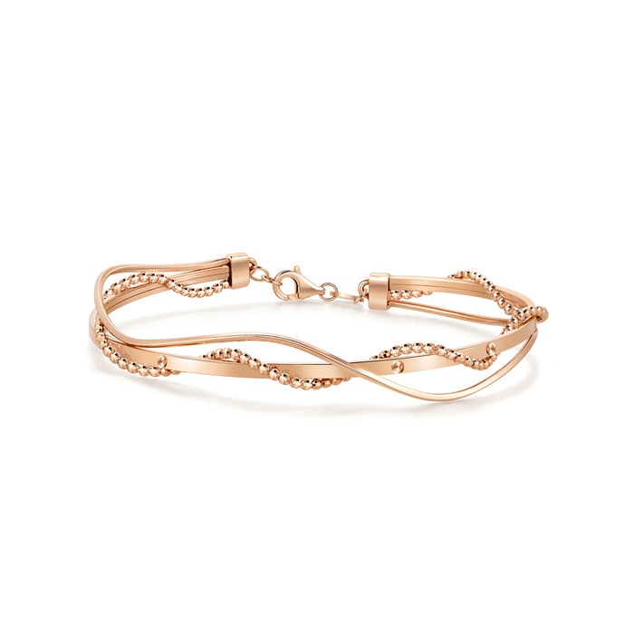 18K Rose Gold Bangle | Chow Sang Sang Jewellery | Minty Collection | 92546K - 1