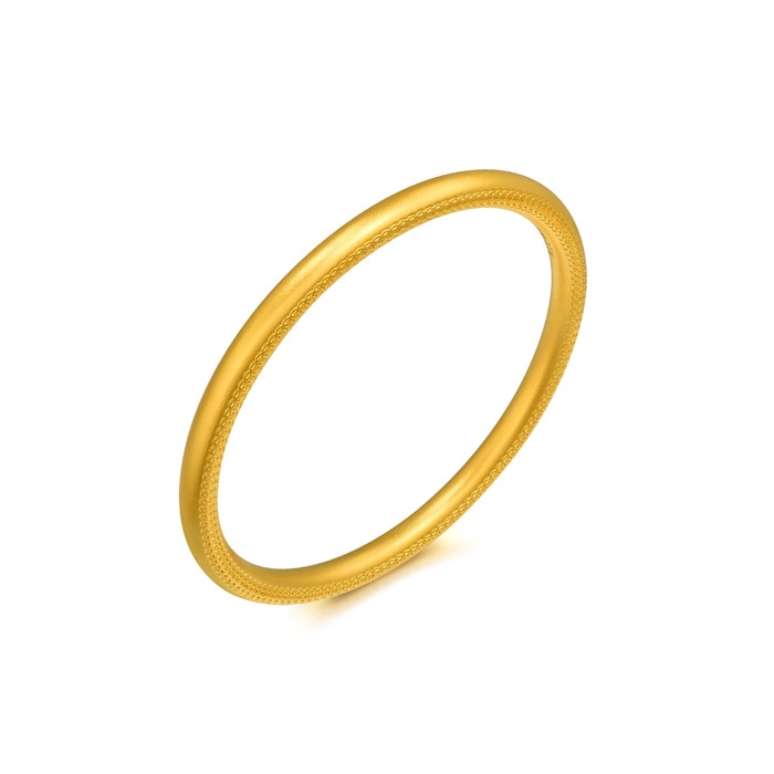 Cultural Blessings - 'The Oriental' 999.9 Gold Bangle