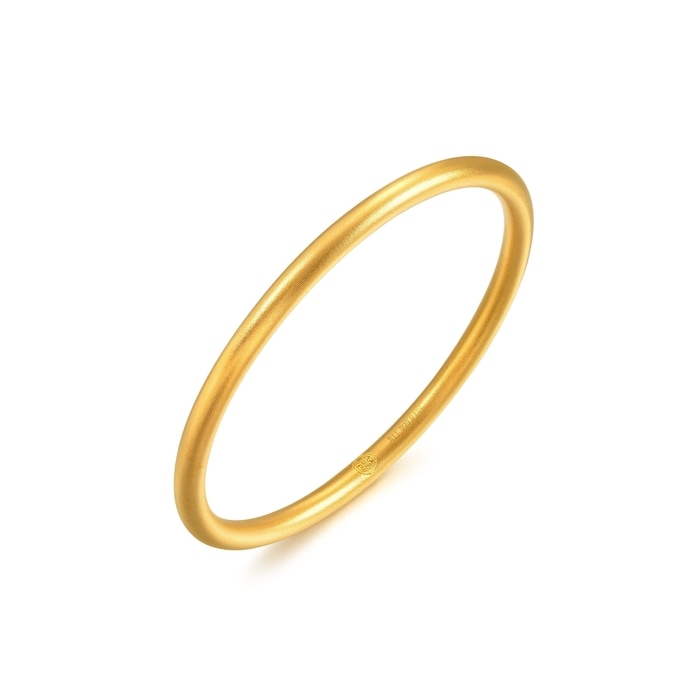 Solid Gold Bangle | Chow Sang Sang Jewellery | Cultural Blessings | 93232K - 4