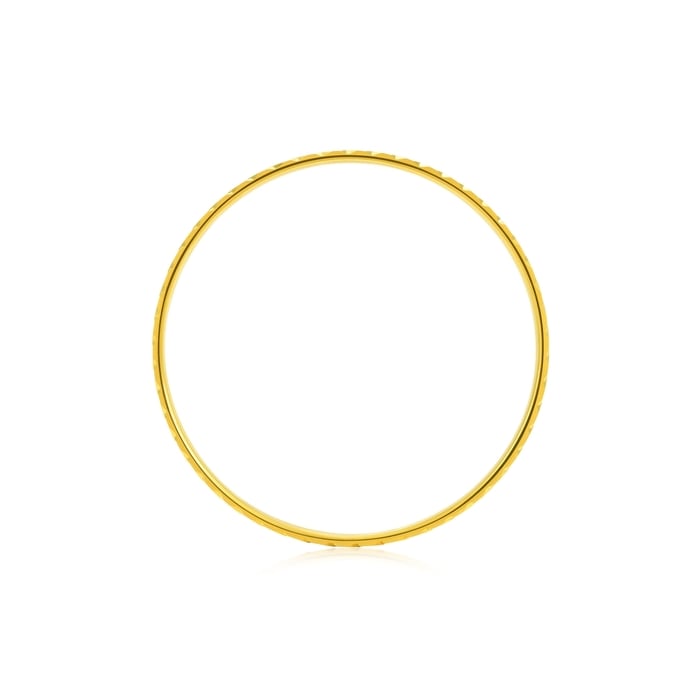 999黃金 手鐲 | 周生生珠寶 | Essence「永」 | 93332K - 3