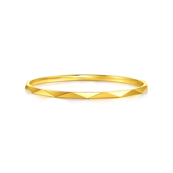 Solid Gold Bangle | Chow Sang Sang Jewellery | gin | 93361K - 1