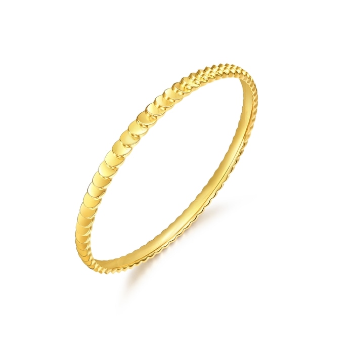 999黃金 手鐲 | 周生生珠寶 | Essence「永」 | 94290K - 4