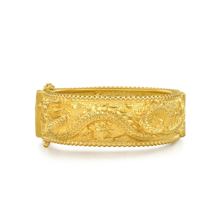 999.9黃金 手鐲 | 周生生珠寶 | 生生有囍 | 94743K - 2