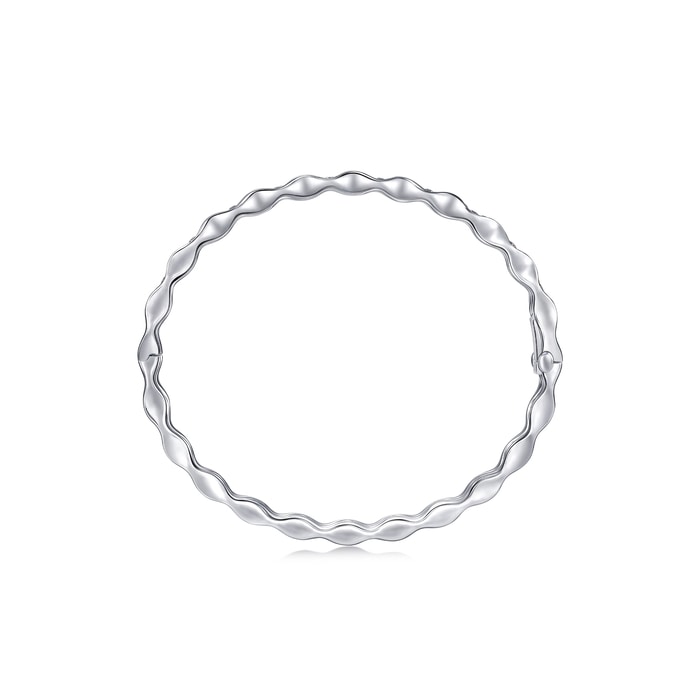 18K White Gold Bangle | Chow Sang Sang Jewellery | YuYu | 95327K - 3