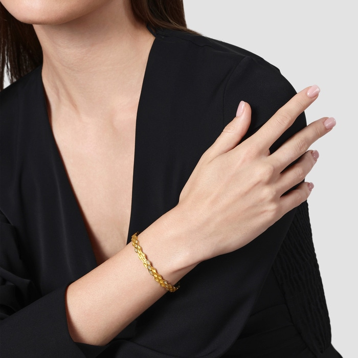 999黃金 手鐲 | 周生生珠寶 | YuYu | 95448K - 3