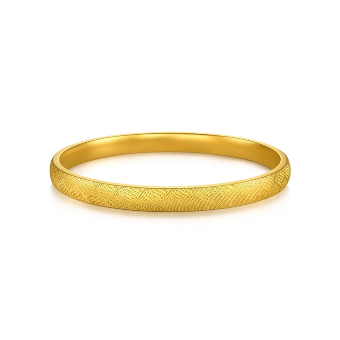 999.9黃金 手鐲 | 周生生珠寶 | Essence「永」 | 95493K - 1