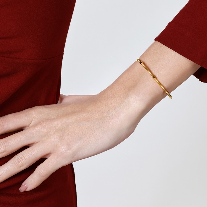 999黃金 手鐲 | 周生生珠寶 | Essence「永」 | 95623K - 2