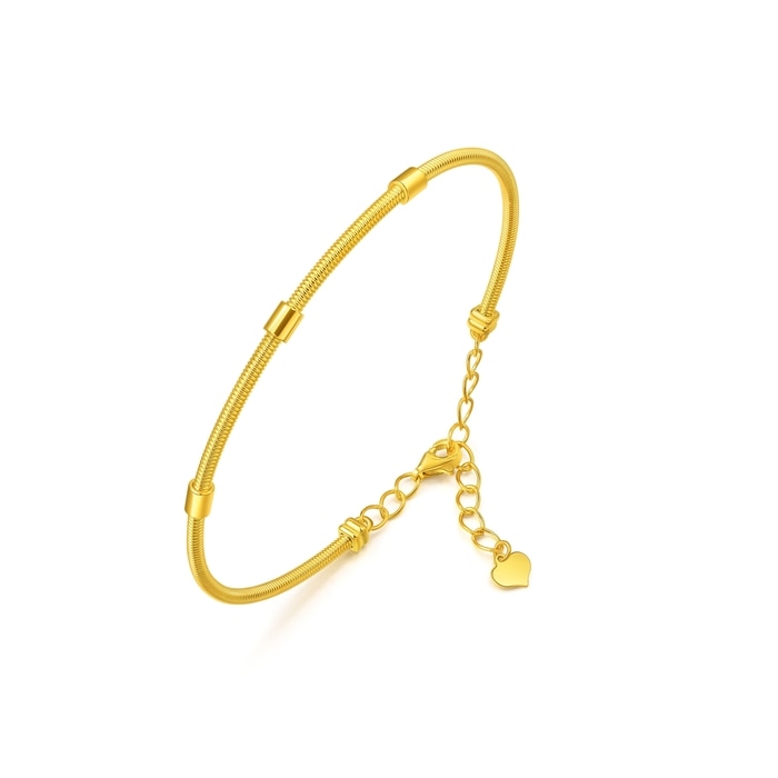 999黃金 手鐲 | 周生生珠寶 | Essence「永」 | 95623K - 4