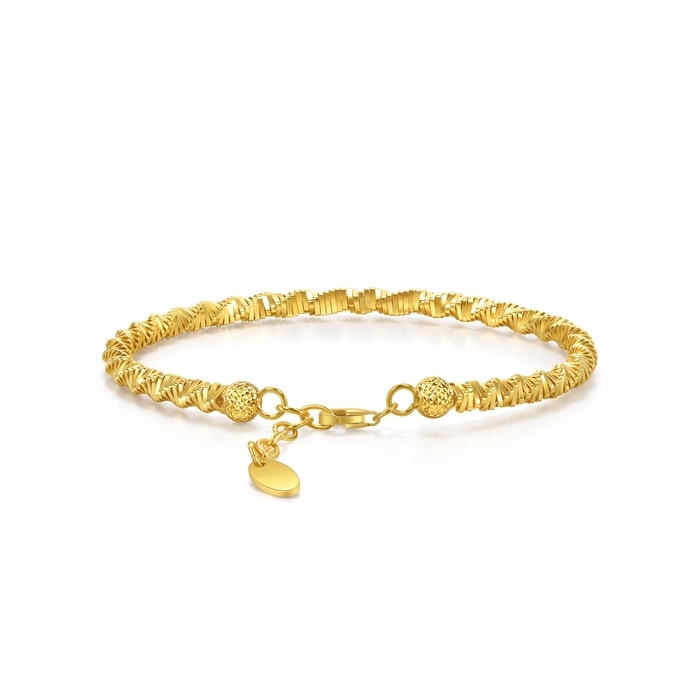 Essence - 999 Gold Bangle | 95625K(~0.314 tael) | Chow Sang