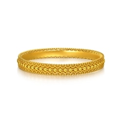 'The Oriental' 999.9 Gold Bangle