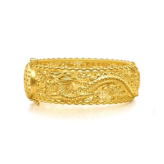 999.9黃金 手鐲 | 周生生珠寶 | 生生有囍 | 95884K - 3