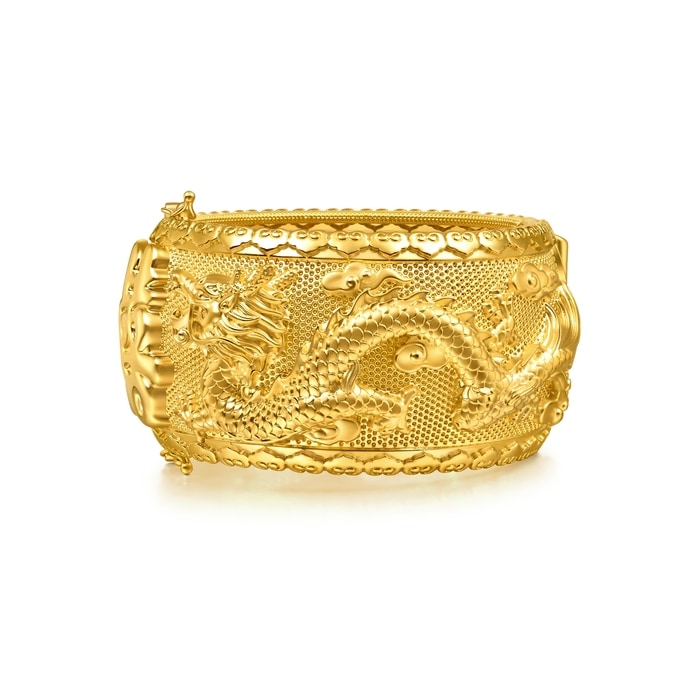 999.9黃金 手鐲 | 周生生珠寶 | 生生有囍 | 95912K - 3