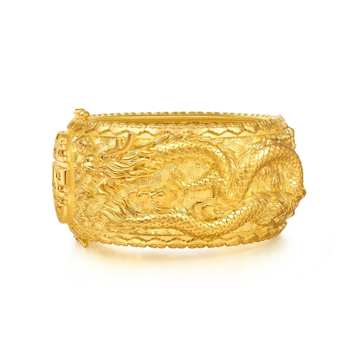 999.9黃金 手鐲 | 周生生珠寶 | 生生有囍 | 95913K - 3