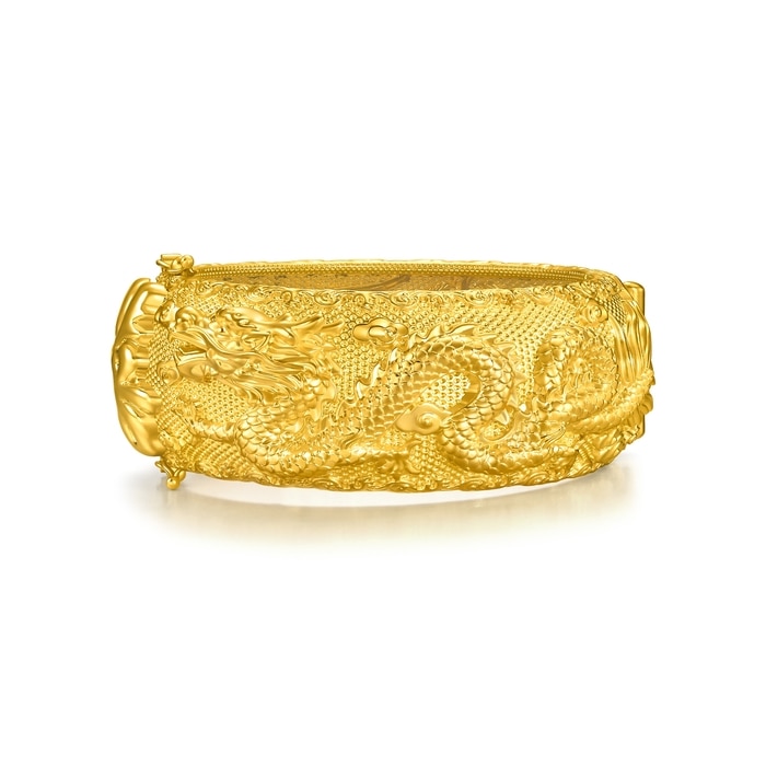 999.9黃金 手鐲 | 周生生珠寶 | 生生有囍 | 95915K - 3