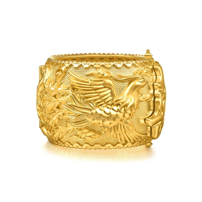 999.9黃金 手鐲 | 周生生珠寶 | 生生有囍 | 95917K - 4