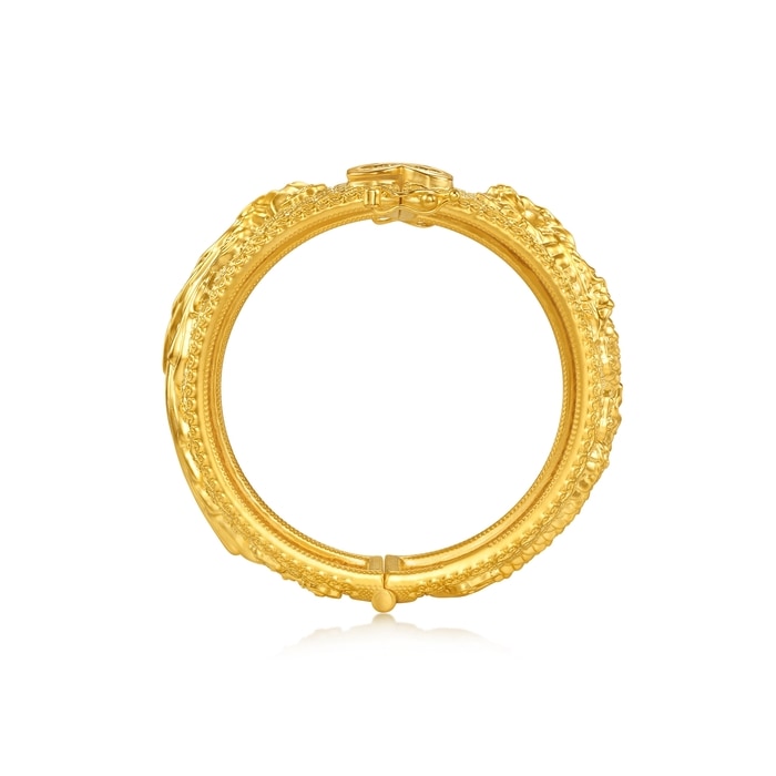 999.9黃金 手鐲 | 周生生珠寶 | 生生有囍 | 96123K - 5