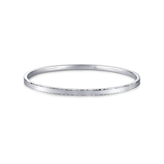 950 Platinum Bangle | Chow Sang Sang Jewellery | Essence | 96366K - 1