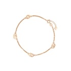 18K Rose Gold Anklet