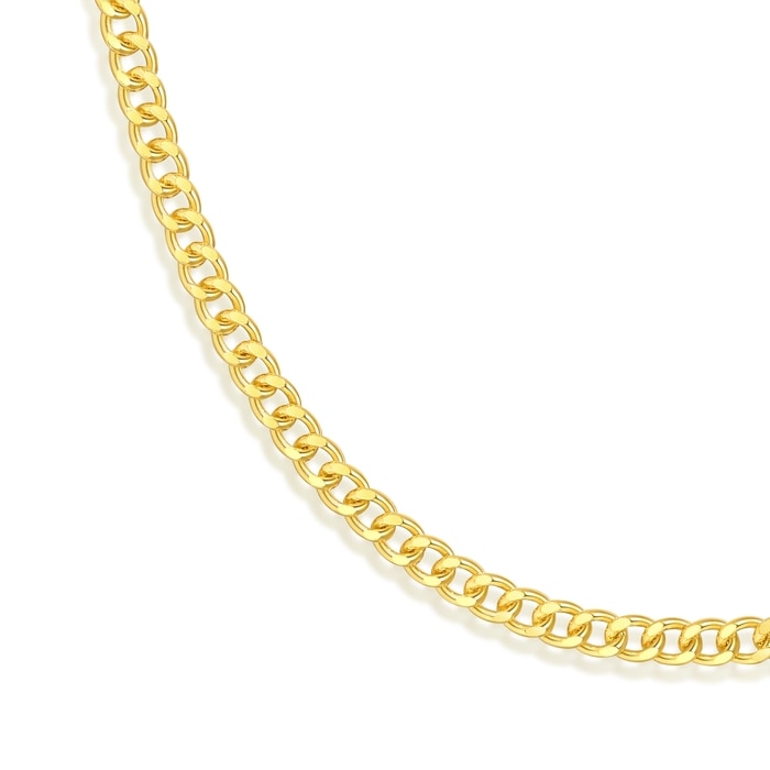 Solid Gold Necklace | Chow Sang Sang Jewellery | Machinery Chain | 09223N - 4