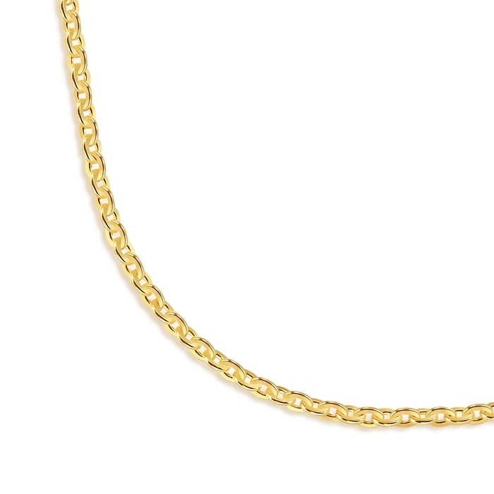 Solid Gold Necklace | Chow Sang Sang Jewellery | Machinery Chain | 09257N - 2
