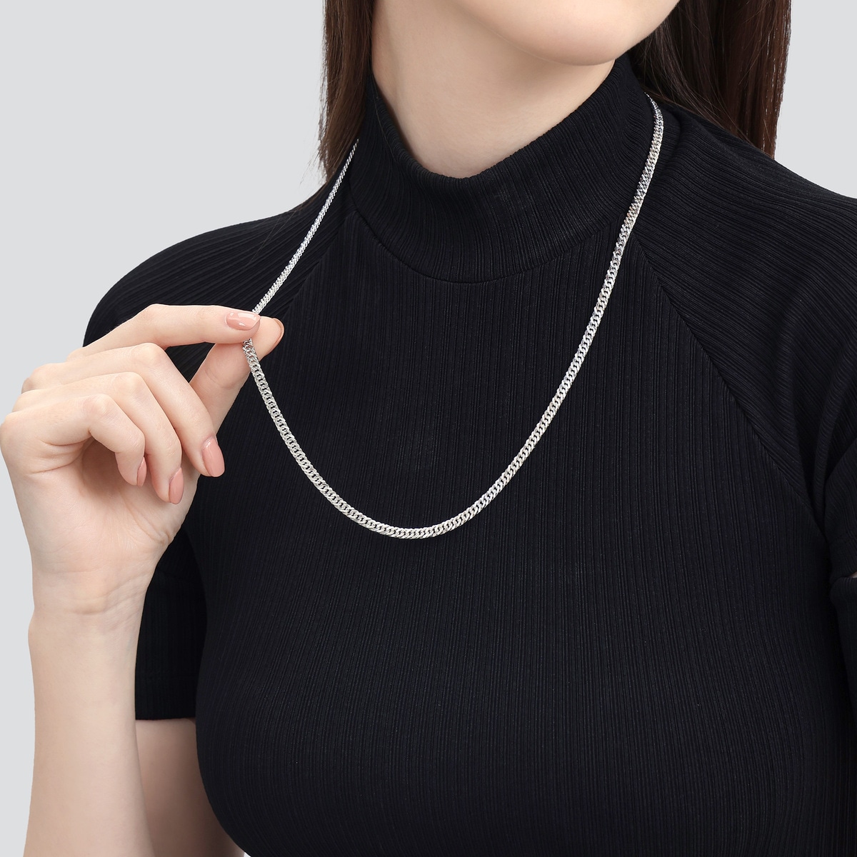 990 Platinum Necklace | 09492N(60 cm/~1.144 tael) | Chow