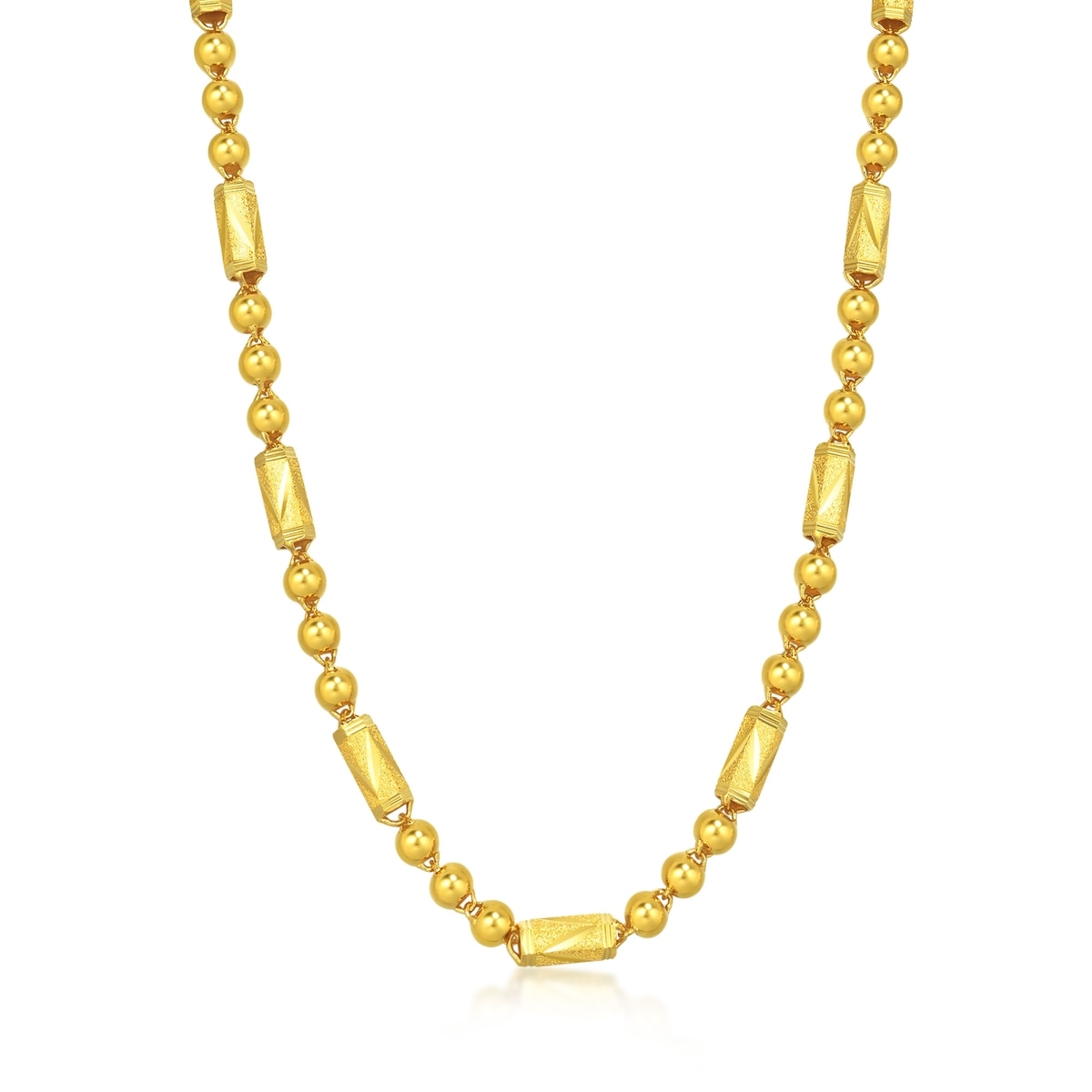 Machinery Chain 999.9 Gold Necklace(579647-WT-5.0580) | Chow Sang 