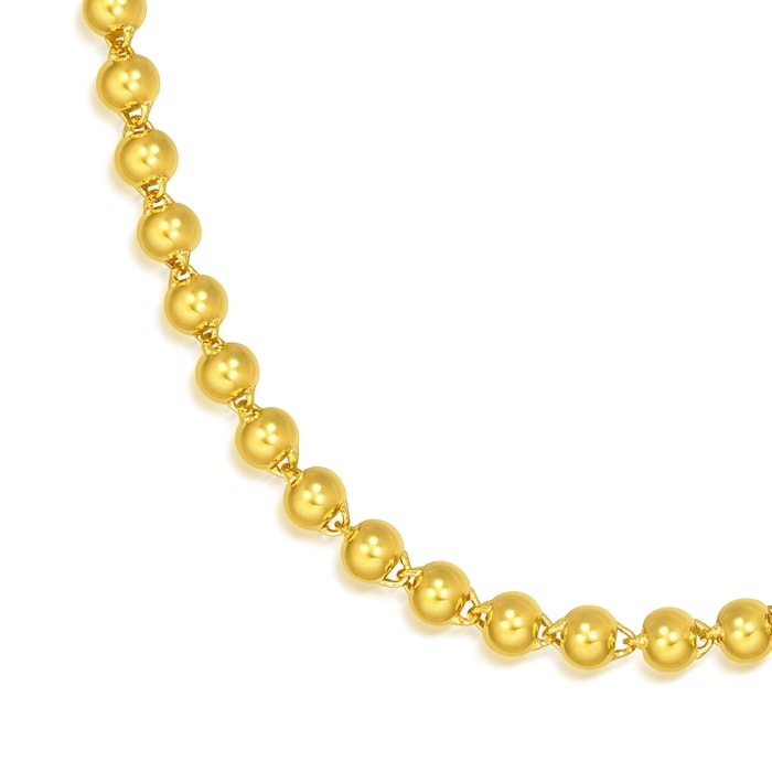999.9 Gold Necklace | 09541N(70 cm/~3.993 tael) | Chow Sang