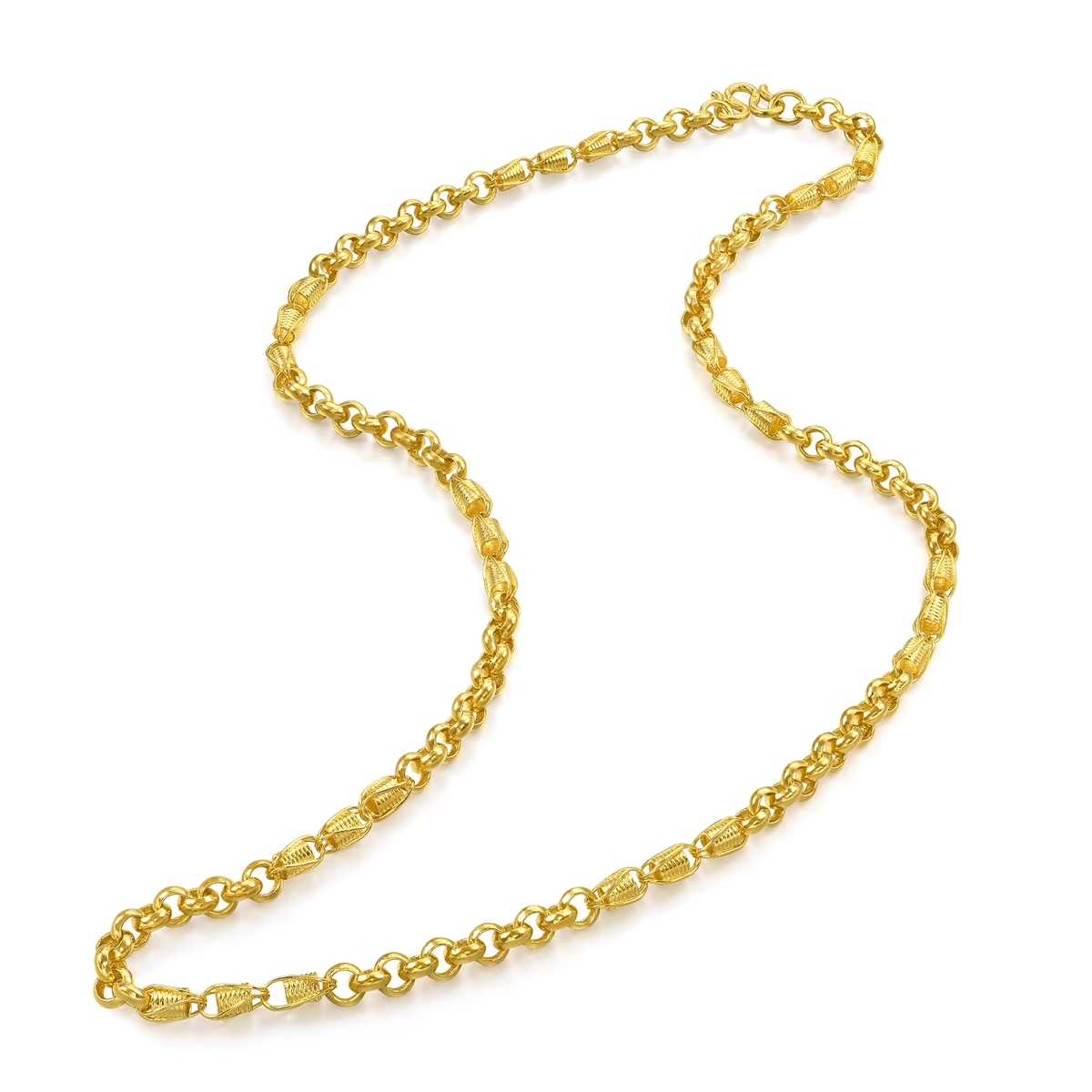 999.9 Gold Necklace | 09543N(60 cm/~1.547 tael) | Chow Sang