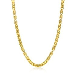 金のわらじ 999.9 MITSUMASA GOLD 999.9 Gold Necklace | 09543N(60 cm/~1.547 tael) | Chow Sang