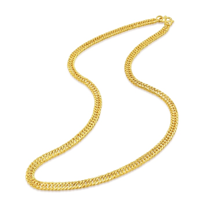 Solid Gold Necklace | Chow Sang Sang Jewellery | Machinery Chain | 09545N - 6