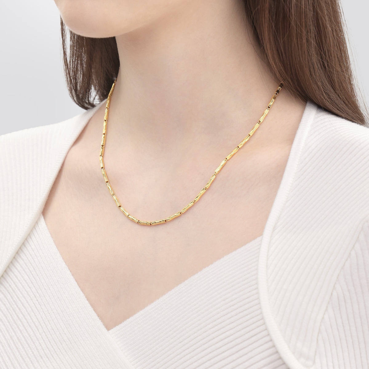 999.9 Gold Necklace | 22904N(45 cm/~0.268 tael) | Chow Sang Sang