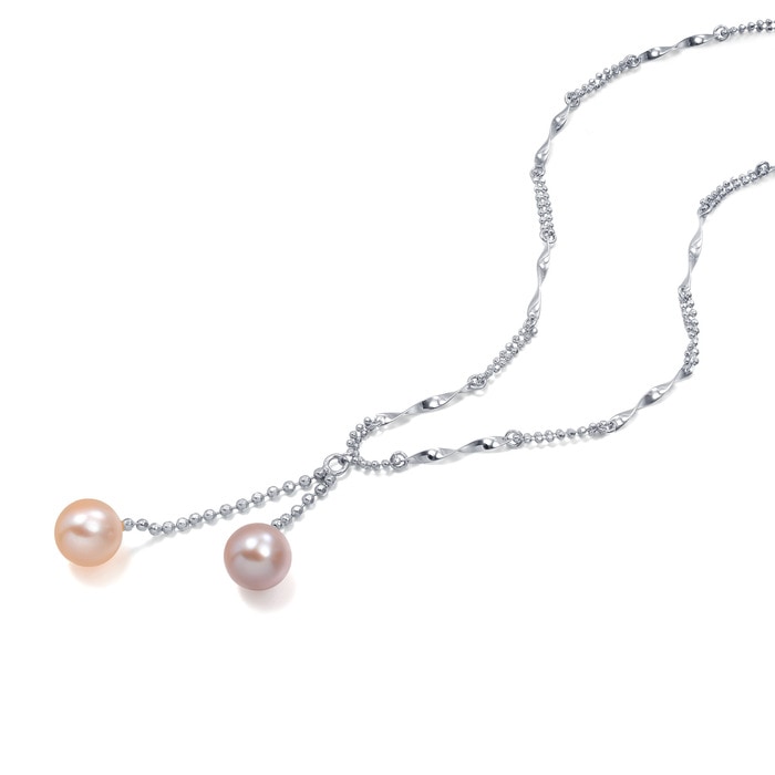 18K白色黄金 頸鍊 | 周生生珠寶 | 27648N - 2