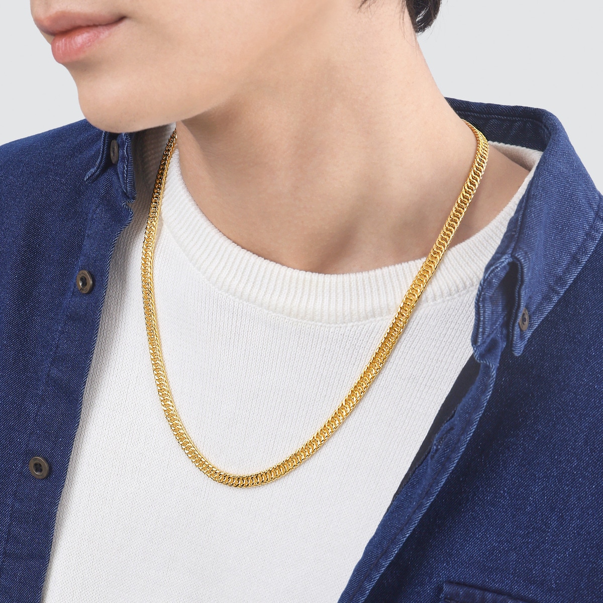 999.9 Gold Necklace | 28352N(50 cm/~0.527 tael) | Chow Sang