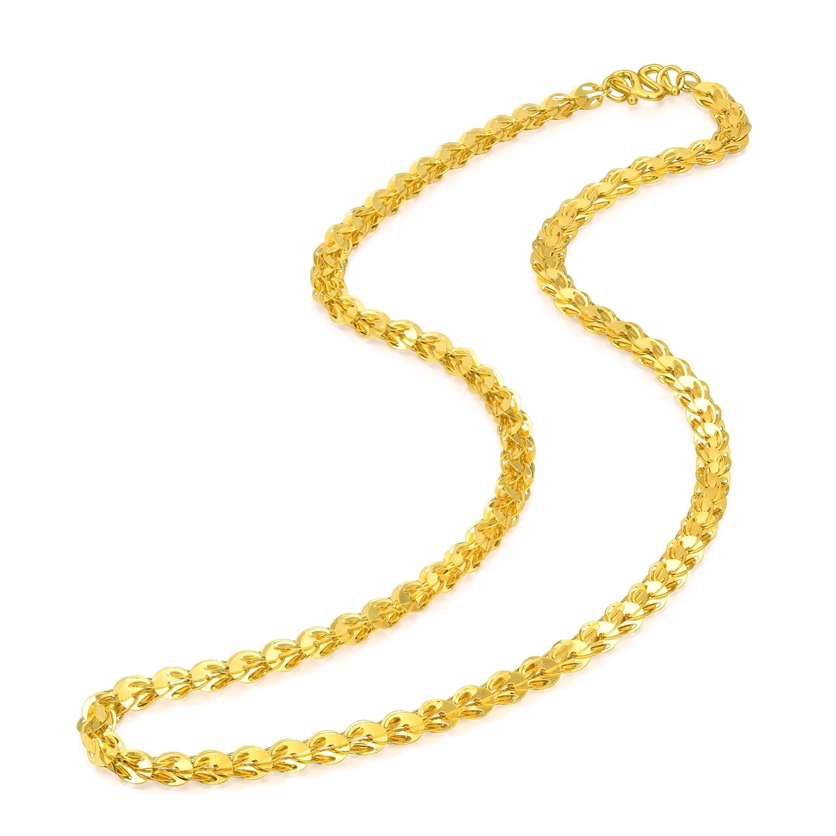 999.9 Gold Necklace | 44384N(50 cm/~0.513 tael) | Chow Sang