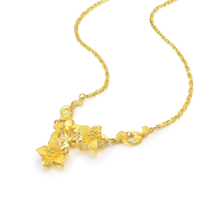 999.9 Gold Necklace - 45005N | Chow Sang Sang Jewellery