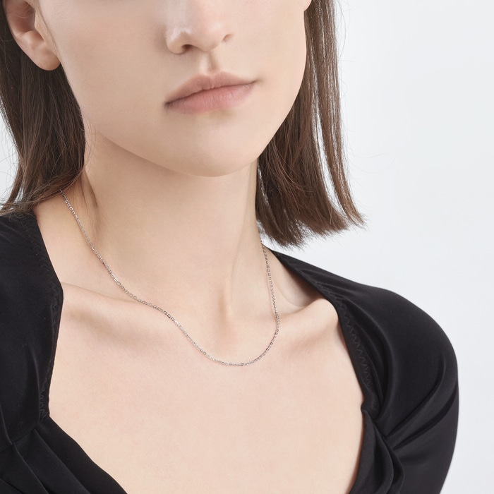 18K White Gold Necklace | Chow Sang Sang Jewellery | Essence | 60929N - 3