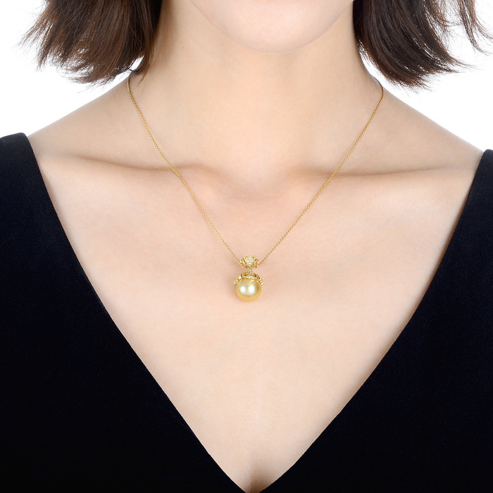 18K黃色黃金 頸鍊 | 周生生珠寶 | La Pelle | 62039N - 2