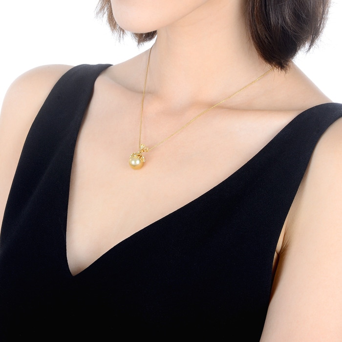 18K黃色黃金 頸鍊 | 周生生珠寶 | La Pelle | 62039N - 3