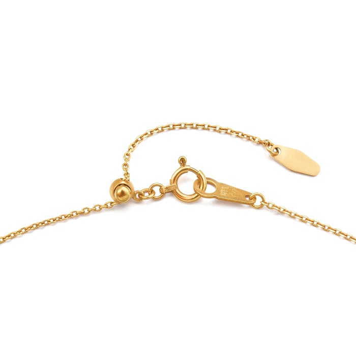 18K黃色黃金 頸鍊 | 周生生珠寶 | La Pelle | 62039N - 5