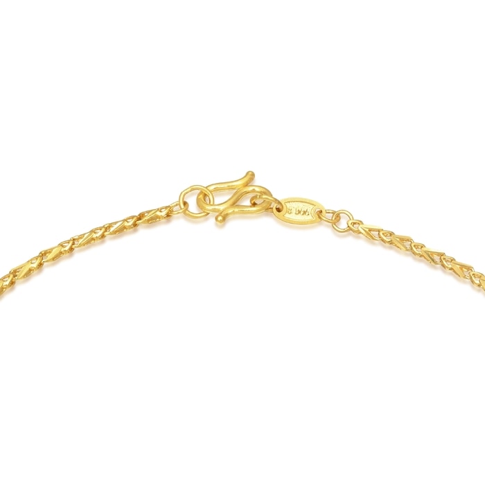 999.9黃金 頸鍊 | 周生生珠寶 | 生生有囍 | 64437N - 3