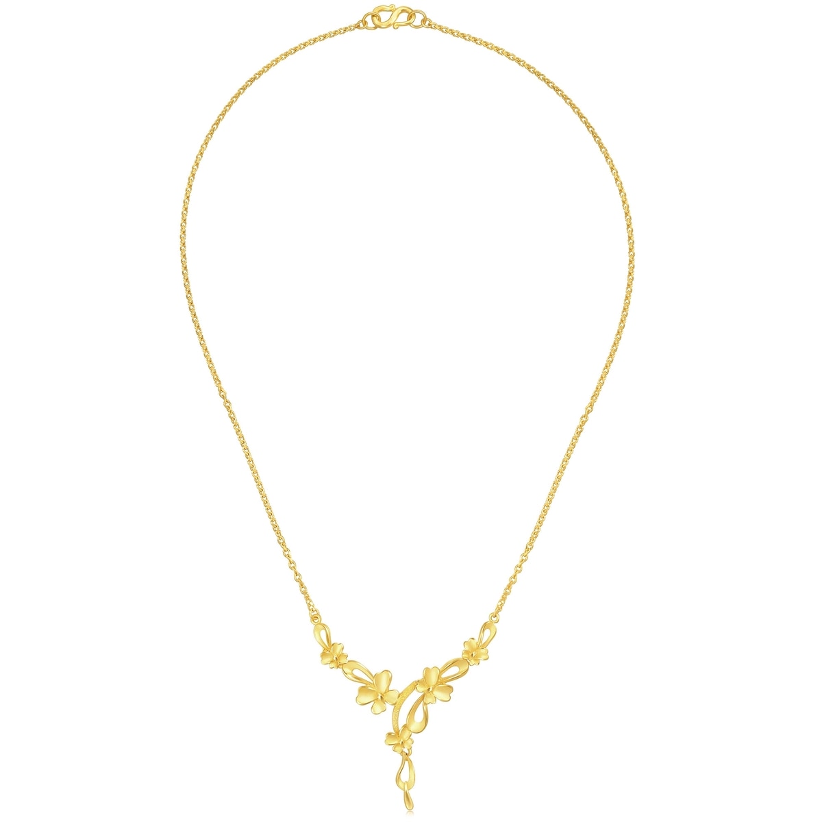 999.9 Gold Necklace | 66299N(40 cm/~0.306 tael) | Chow Sang Sang