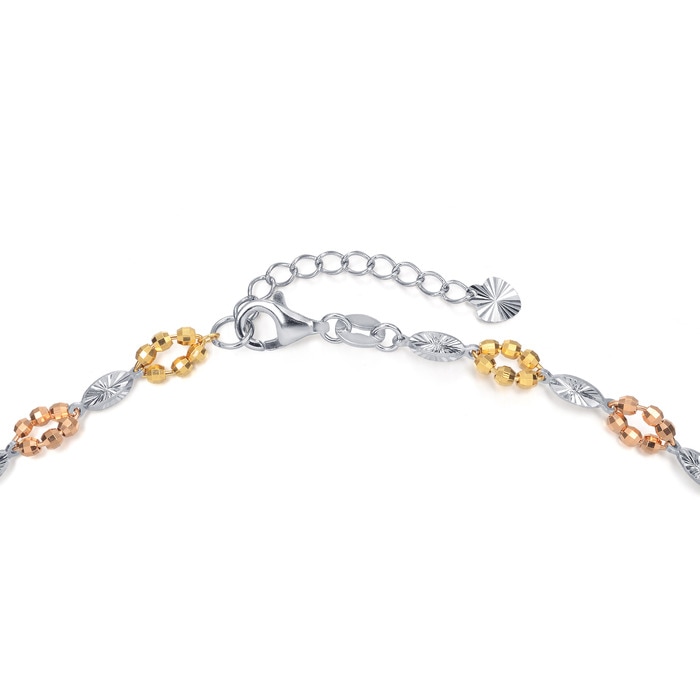 18K Multi-coloured Gold Necklace | Chow Sang Sang Jewellery | 67561N - 4