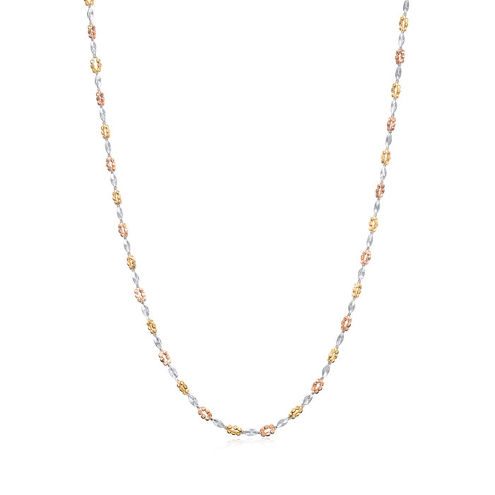 18K Multi-coloured Gold Necklace | Chow Sang Sang Jewellery | 67561N - 1