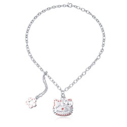 「Hello Kitty」925銀頸鍊