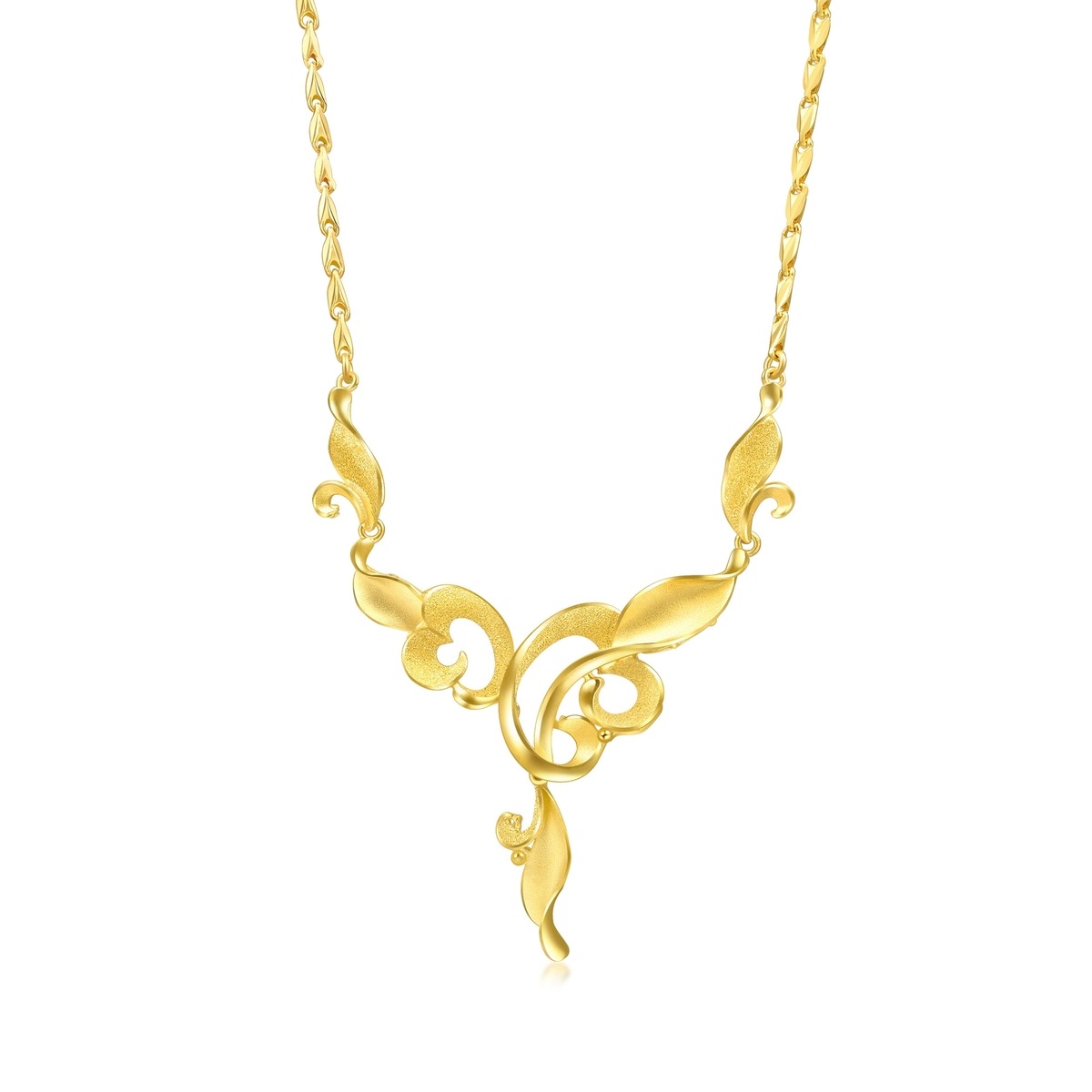 【中古】 ユンサン / YOON SANG GOLD BEST 999.9 Gold Necklace | 69063N(40 cm/~0.508 tael) | Chow Sang