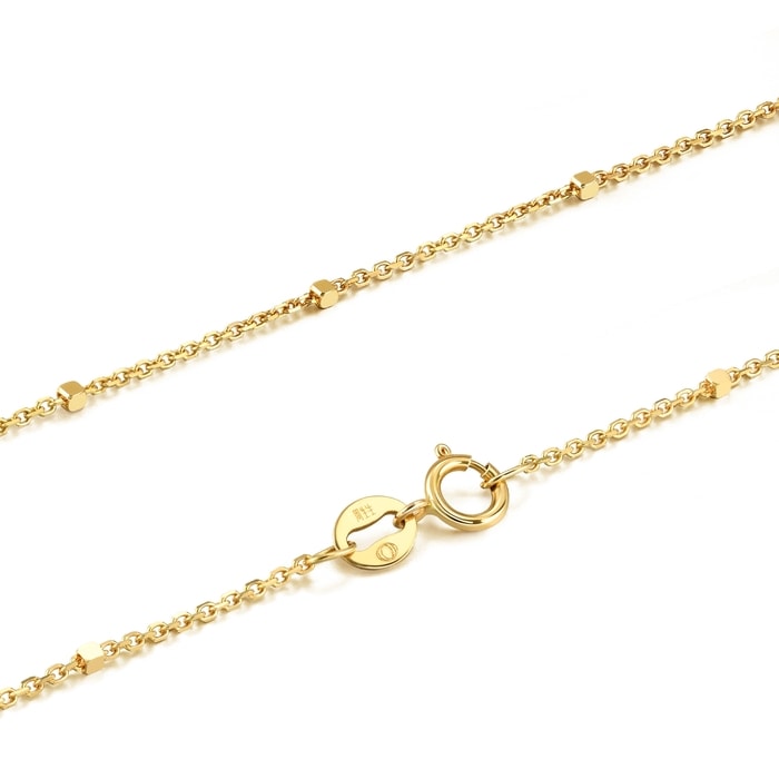 Machinery Chain 18K Yellow Gold Necklace - 69303N | Chow Sang Sang ...