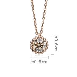 'Mill' 18K Brown Gold Brown Diamond Necklace