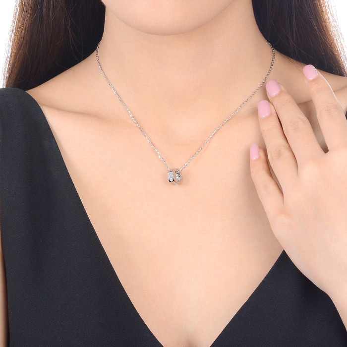 18K白色黄金 頸鍊 | 周生生珠寶 | Infinity 「永恆之約」 | 72157U - 2