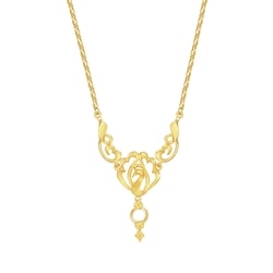 'Dragon & Phoenix' 999.9 Gold Necklace
